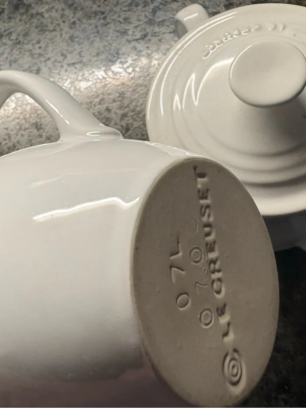 Le Creuset classic white